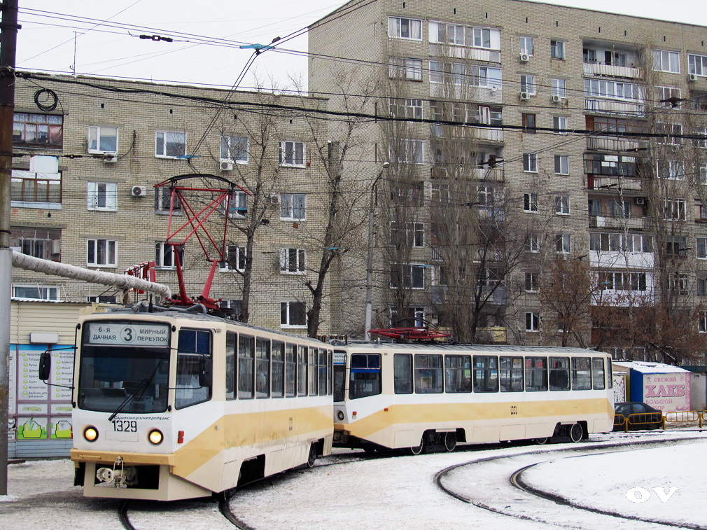 Саратов, 71-608КМ № 1329; Саратов, 71-608КМ № 1331