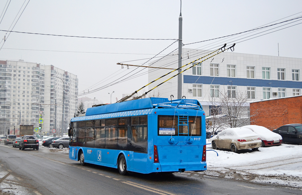 Москва, Тролза-5265.00 «Мегаполис» № 9117