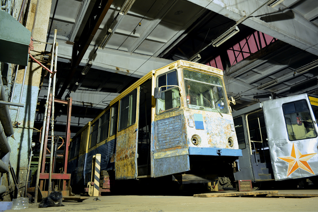 Wladiwostok, 71-605A Nr. 293; Wladiwostok — Trams' Maintenance and Parts