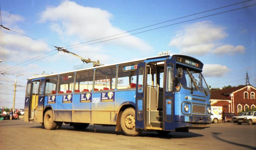 Пермь, DAF Den Oudsten MB200DKDL600 / Kiepe № 058