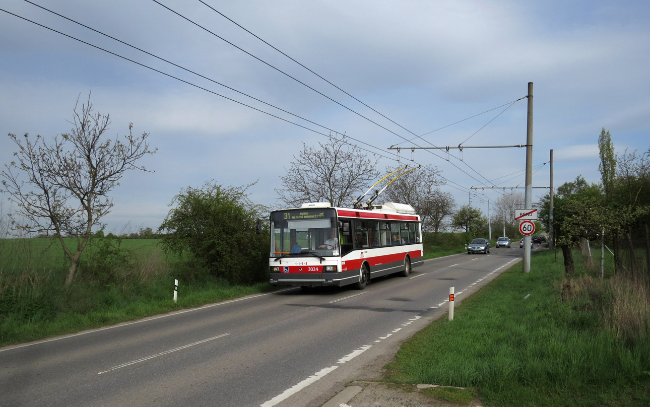 Brno, Škoda 21Tr č. 3024