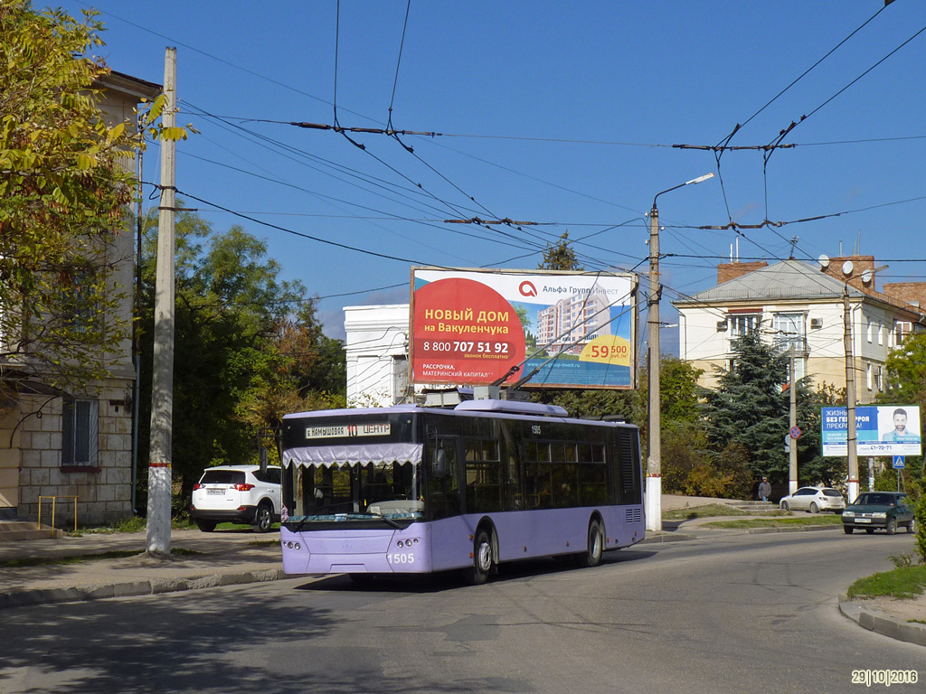 Севастополь, ЛАЗ E183A1 № 1505