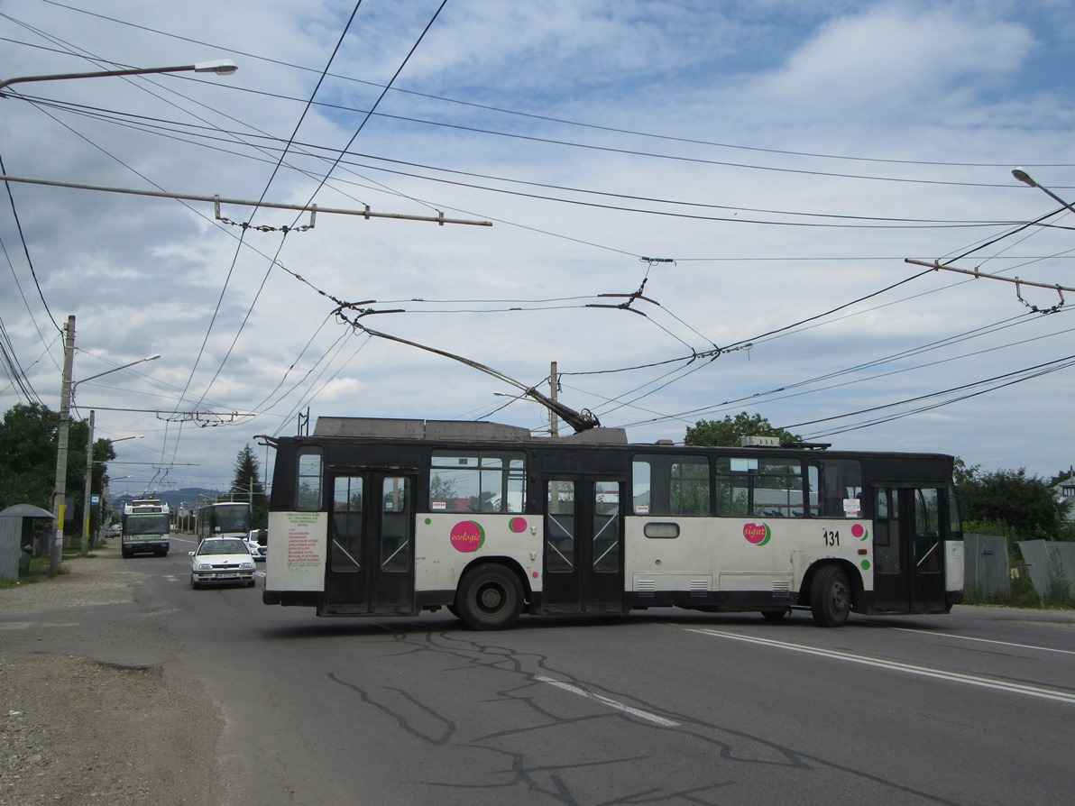 Пьятра-Нямц, ROCAR E212 № 131; Пьятра-Нямц — Троллейбусные линии и инфраструктура