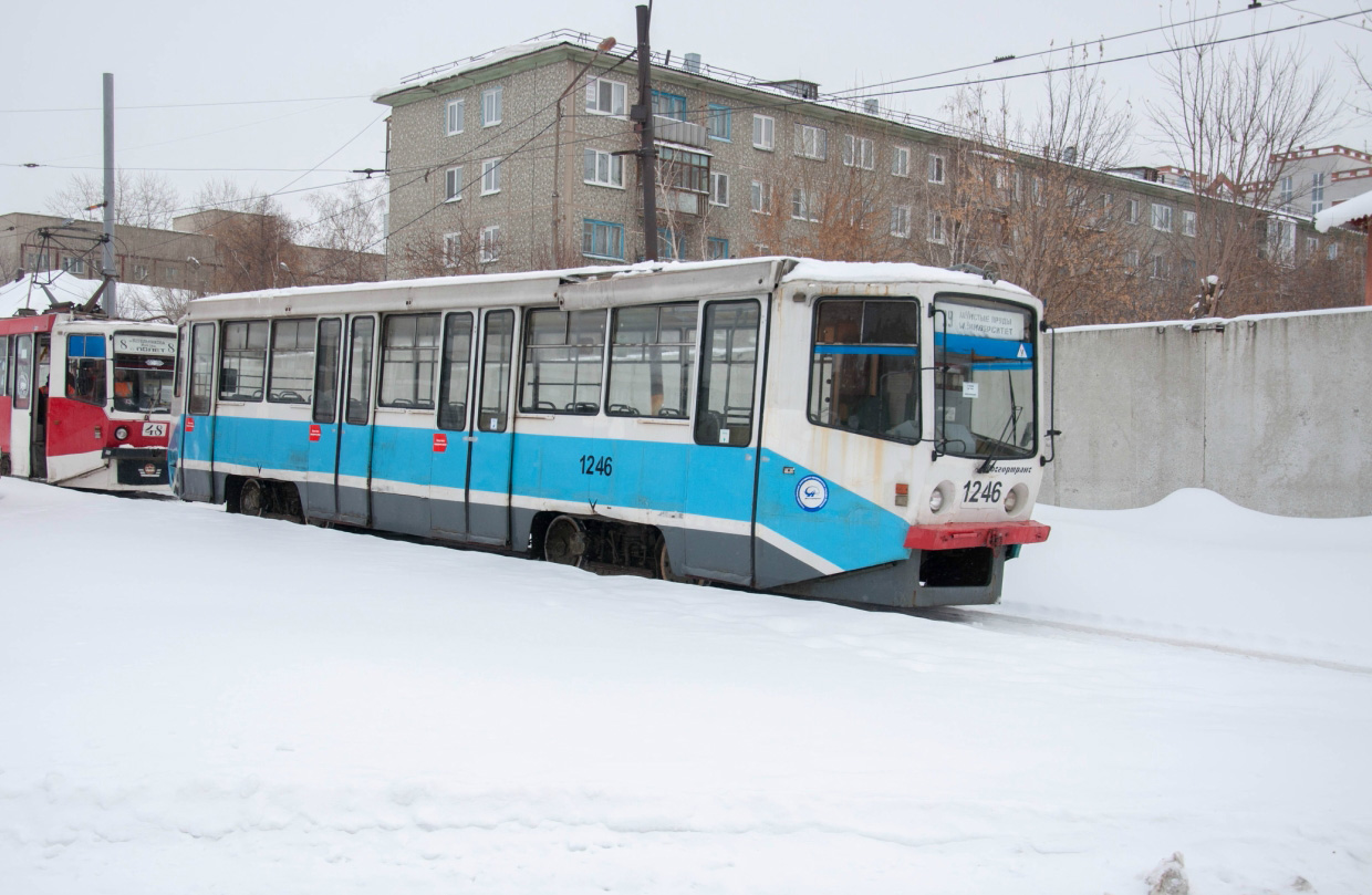 Omsk, 71-608KM Nr 72; Omsk — 2016-2017 — Receipt of 71-608 trams from Moscow