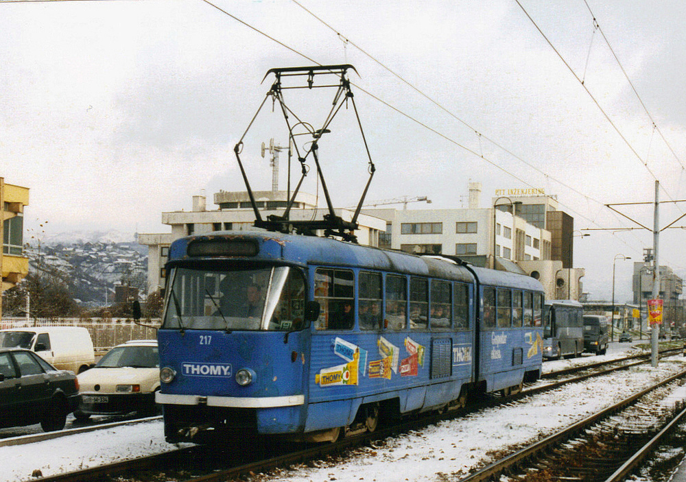 Sarajevo, Tatra K2YU № 217