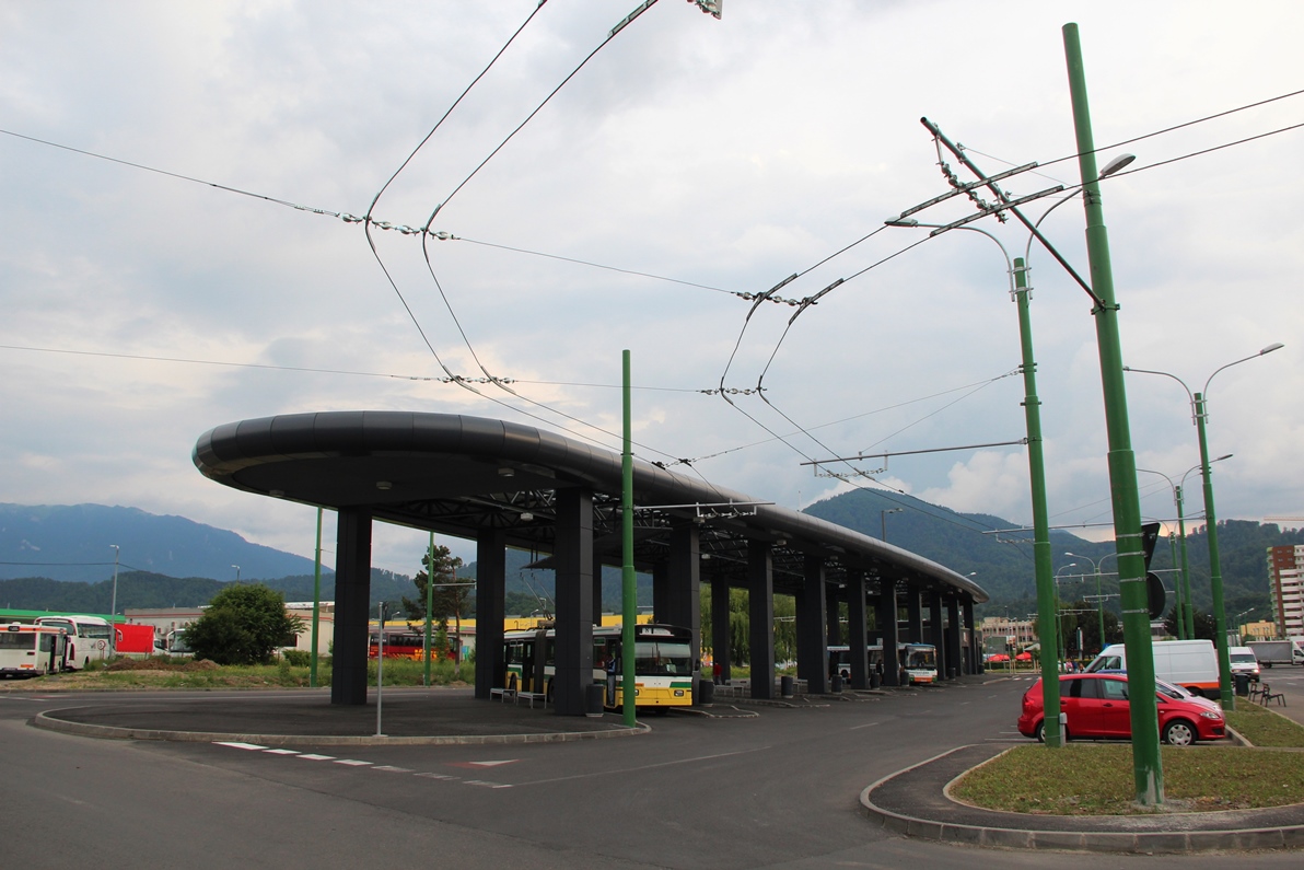 Brašovas — Trolleybus Lines and Infrastructure