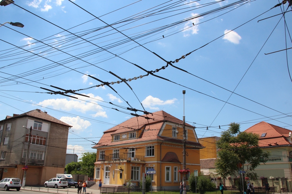 Mediaș — Trolleybus Lines and Infrastructure