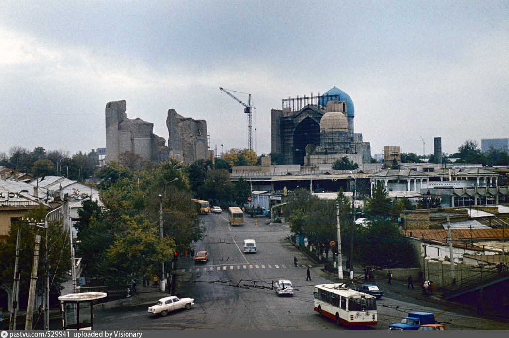 Samarkand, ZiU-682V # 117; Samarkand — Old photos — trolleybus