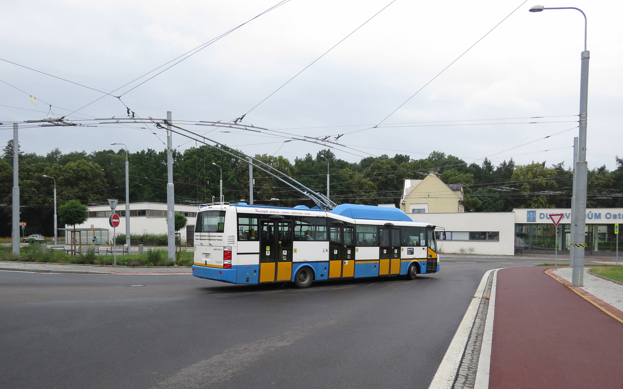 Острава, SOR TN 12C № 3911; Острава — Троллейбусные линии и инфраструктура