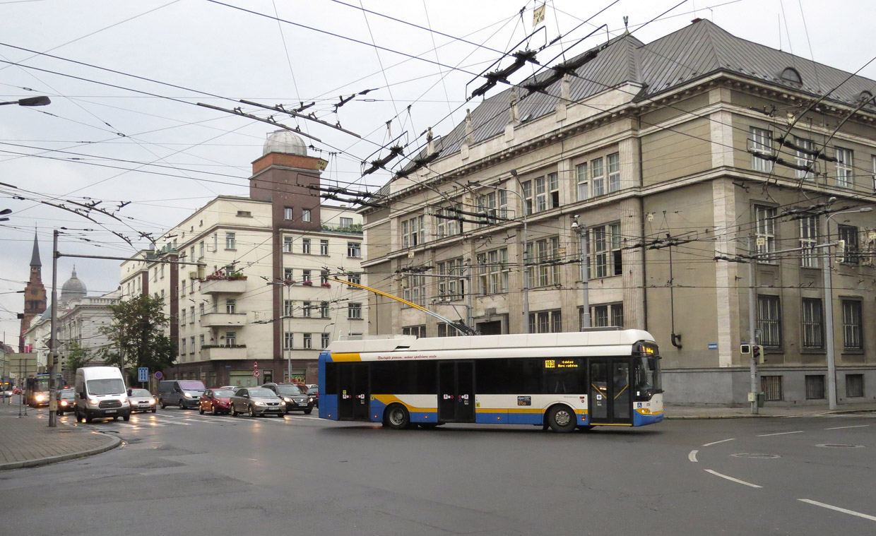 Ostrava, Solaris Trollino II 12 AC № 3729; Ostrava — Trolleybus Lines and Infrastructure