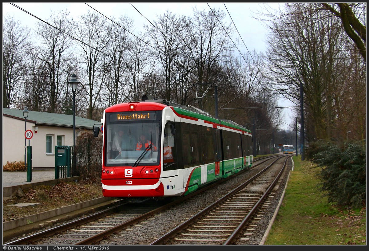 Chemnitz, Vossloh Citylink Nr 433; Chemnitz — Tram-railway system "Chemnitzer Modell" • Straßenbahn-Eisenbahnkonzept "Chemnitzer Modell"