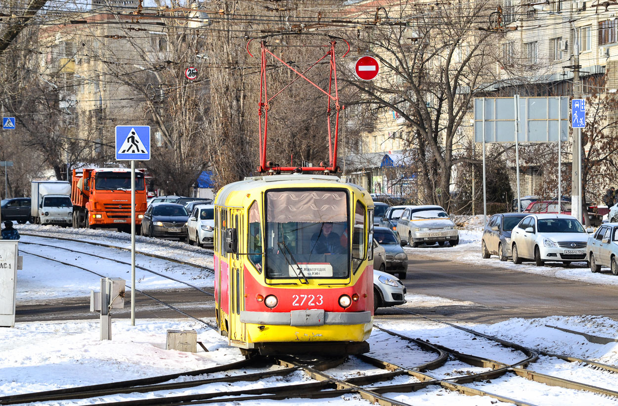 Волгоград, Tatra T3SU № 2723