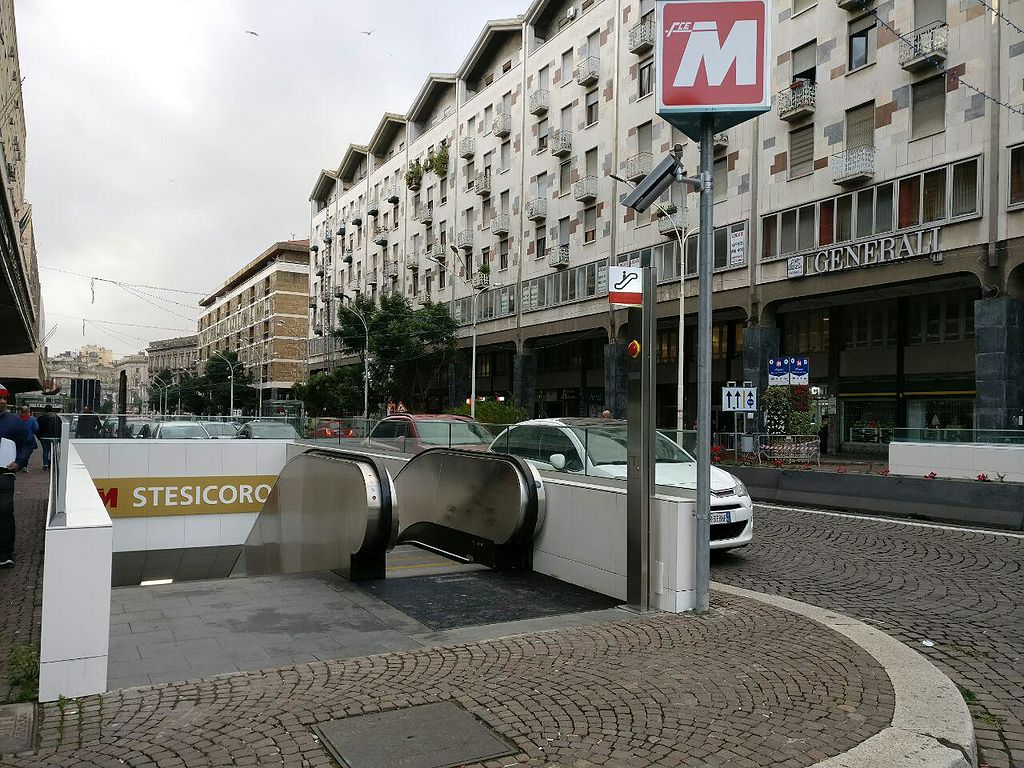 Catane — Metro — Lines and stations