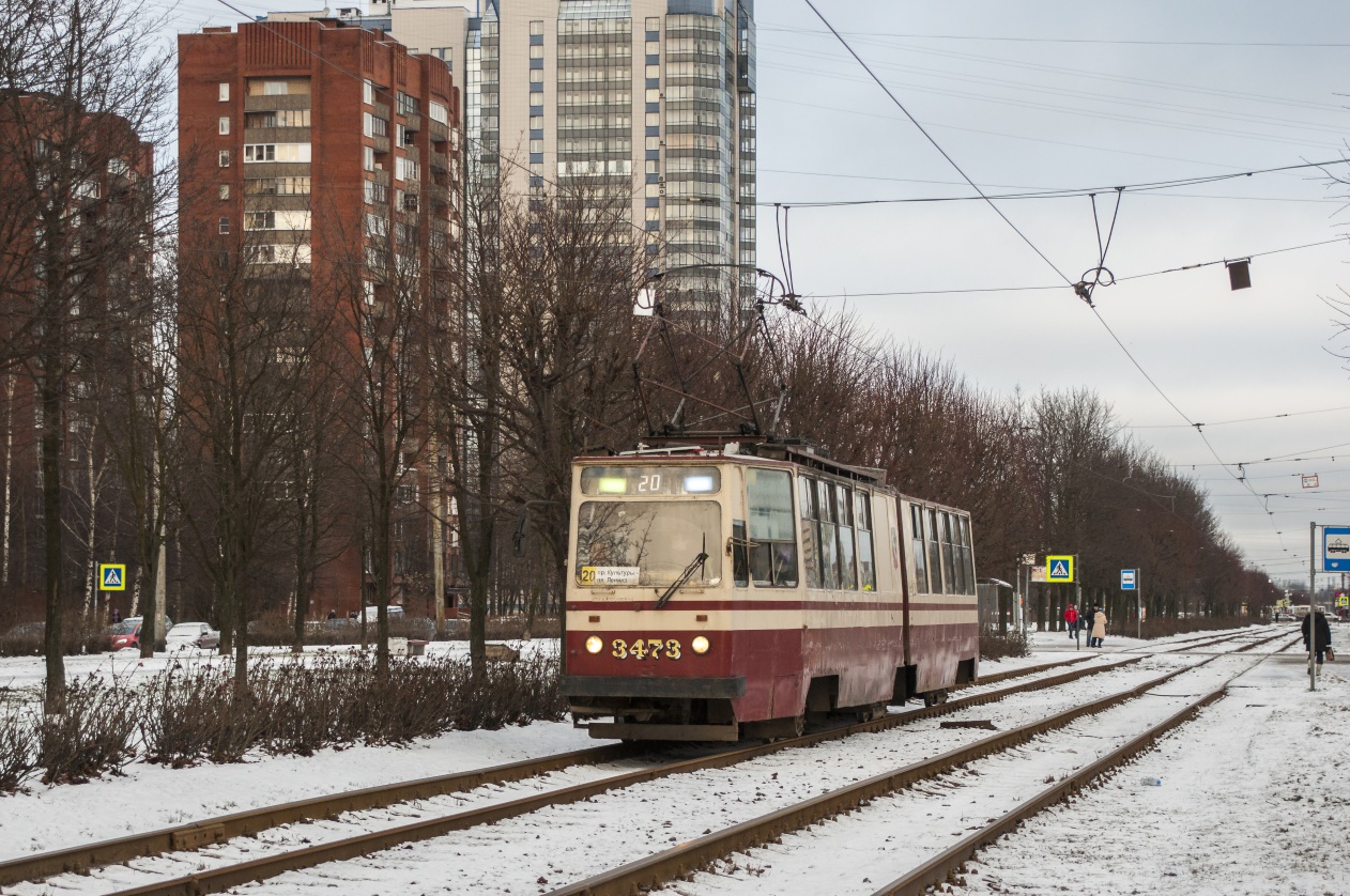 Санкт-Петербург, ЛВС-86К № 3473