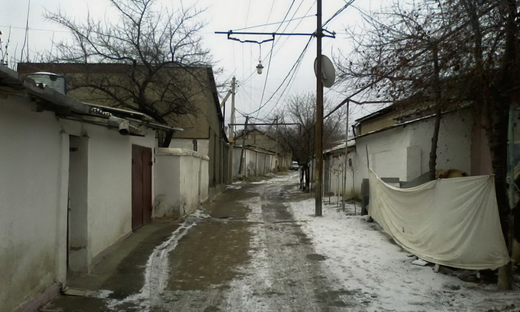 Samarkanda — Former tramway lines