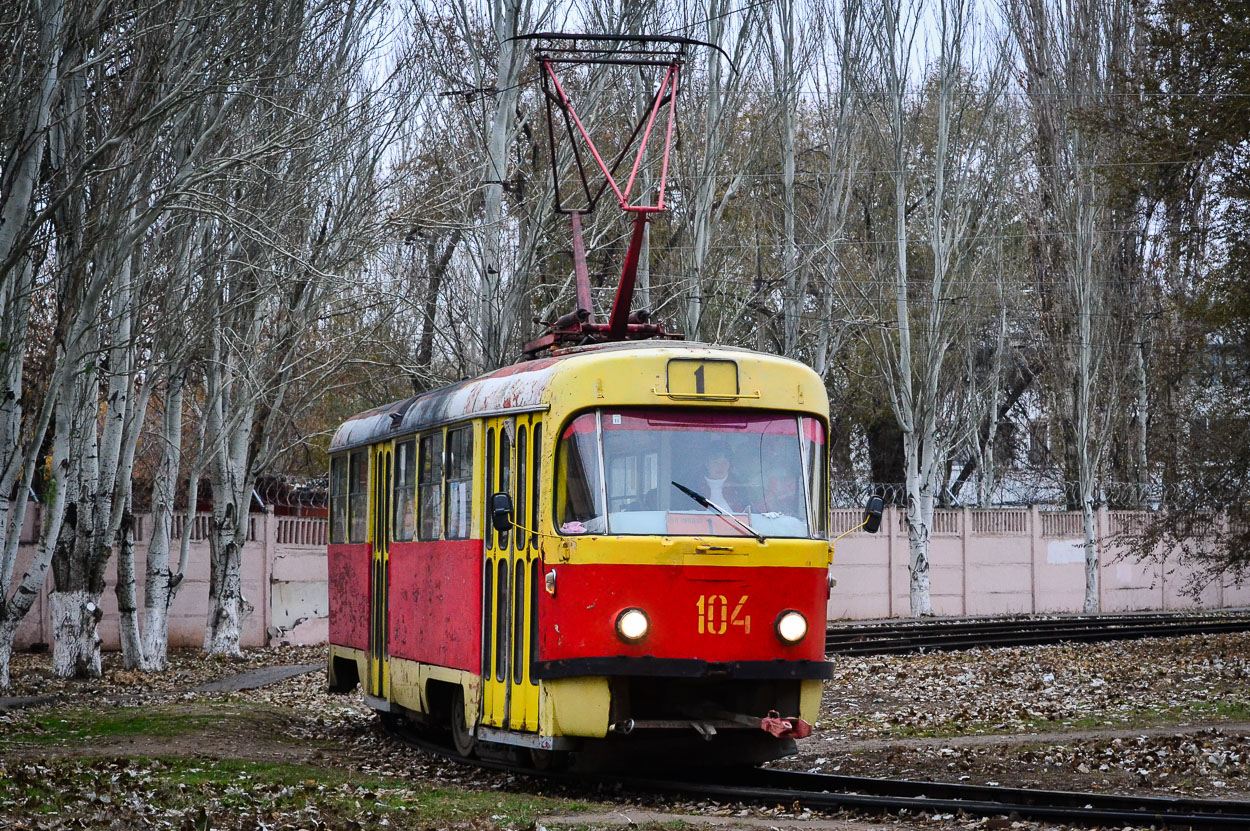 Volzhsky, Tatra T3SU # 104