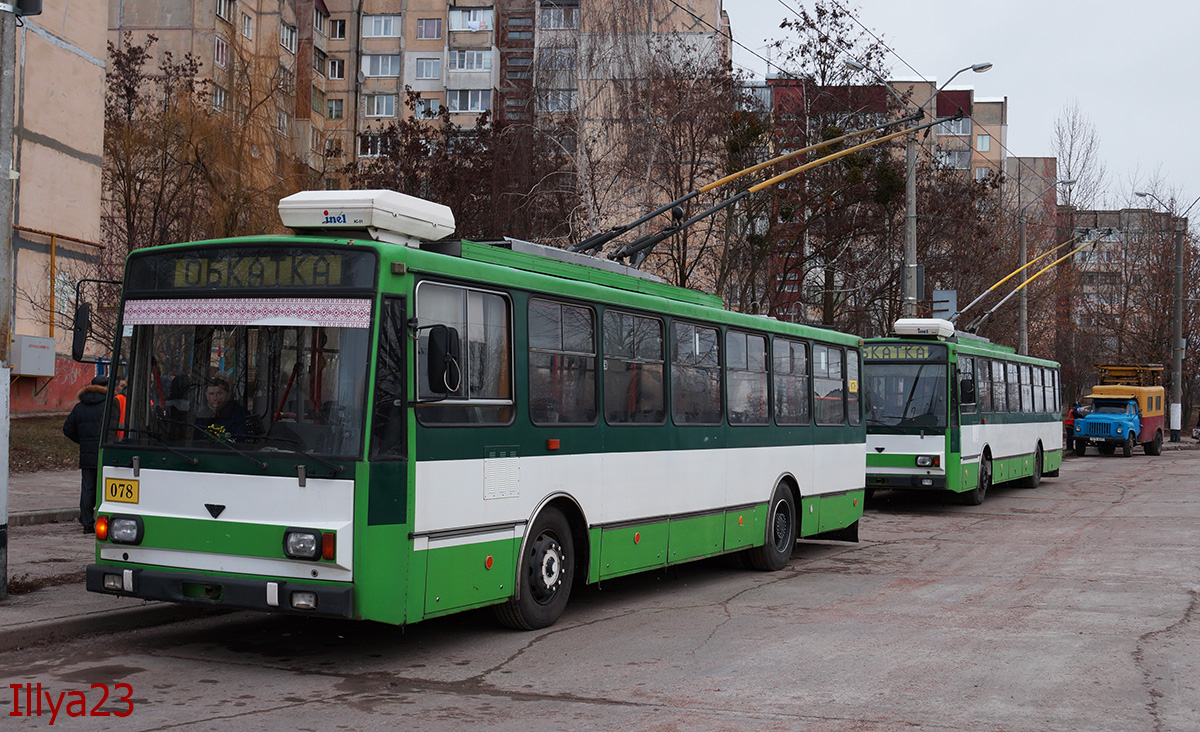Житомир, Škoda 14TrM № 078; Житомир — Строительство линии в микрорайон Хмельники