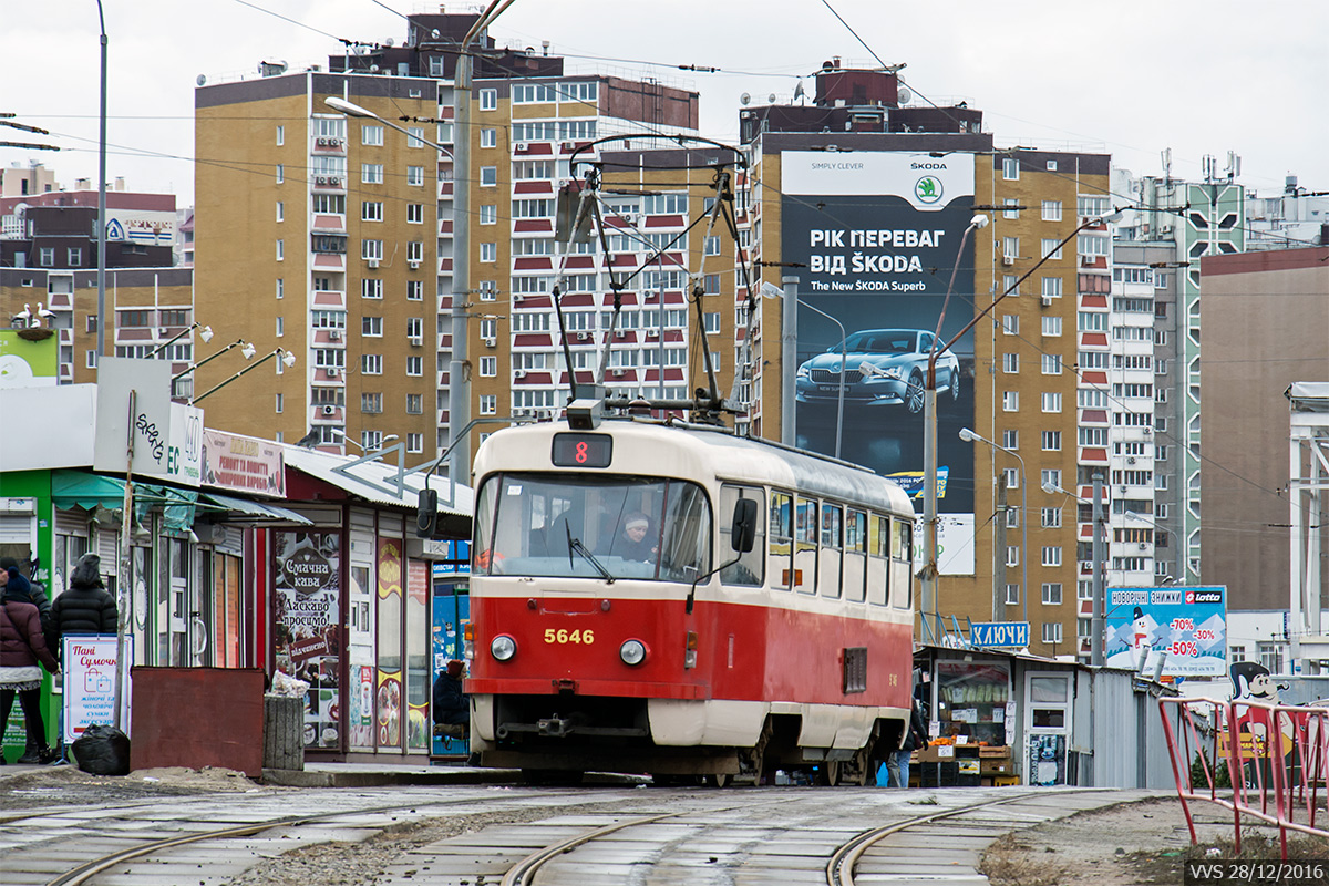 Киев, Tatra T3SUCS № 5646