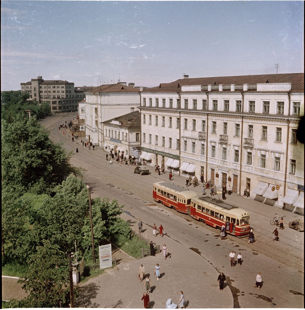 Arkhangelsk, KTM-1 # 63; Arkhangelsk — Old Photos (1920-1991)