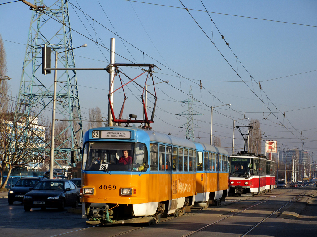 Sofia, Tatra T4D-M2 № 4059