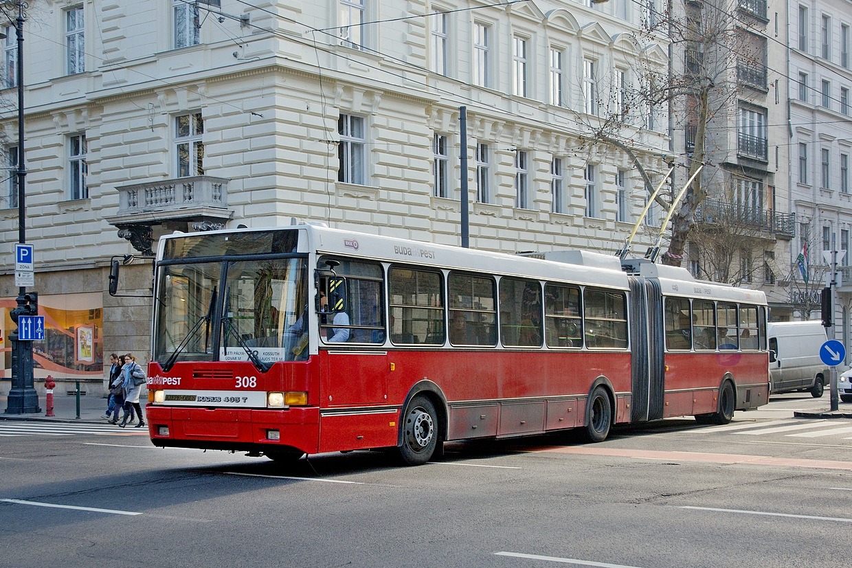 Budapešta, Ikarus 435.81F № 308