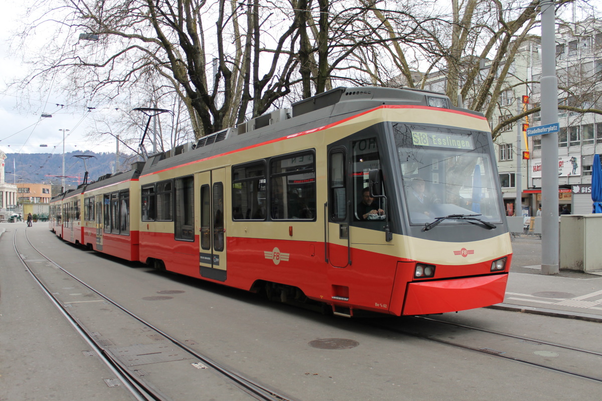 Цюрих, Stadler Be 4/6 № 62