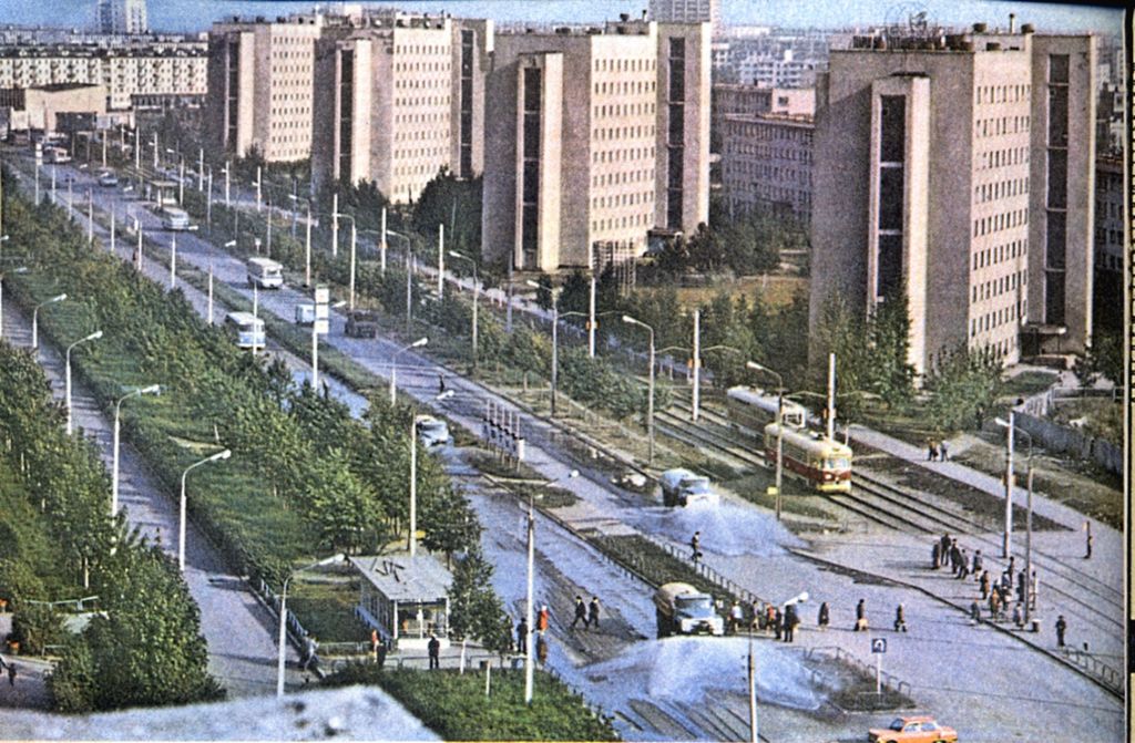 100-летие ТАССР": кинотеатр "Джалиль" в Нижнекамске, 1976 - Реальное время