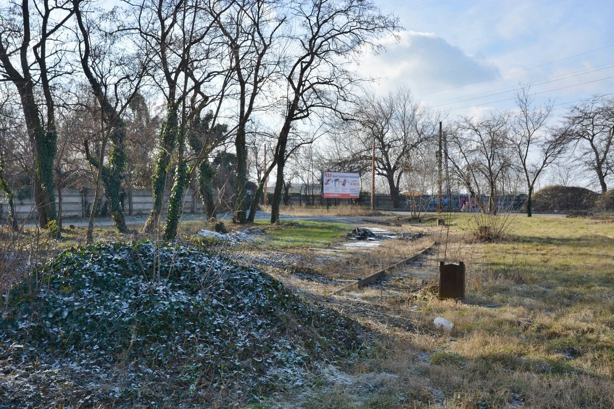 Budapest — Abandoned tram lines