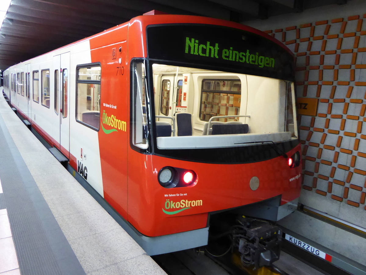 Nuremberg, VAG-Baureihe DT3 # 710