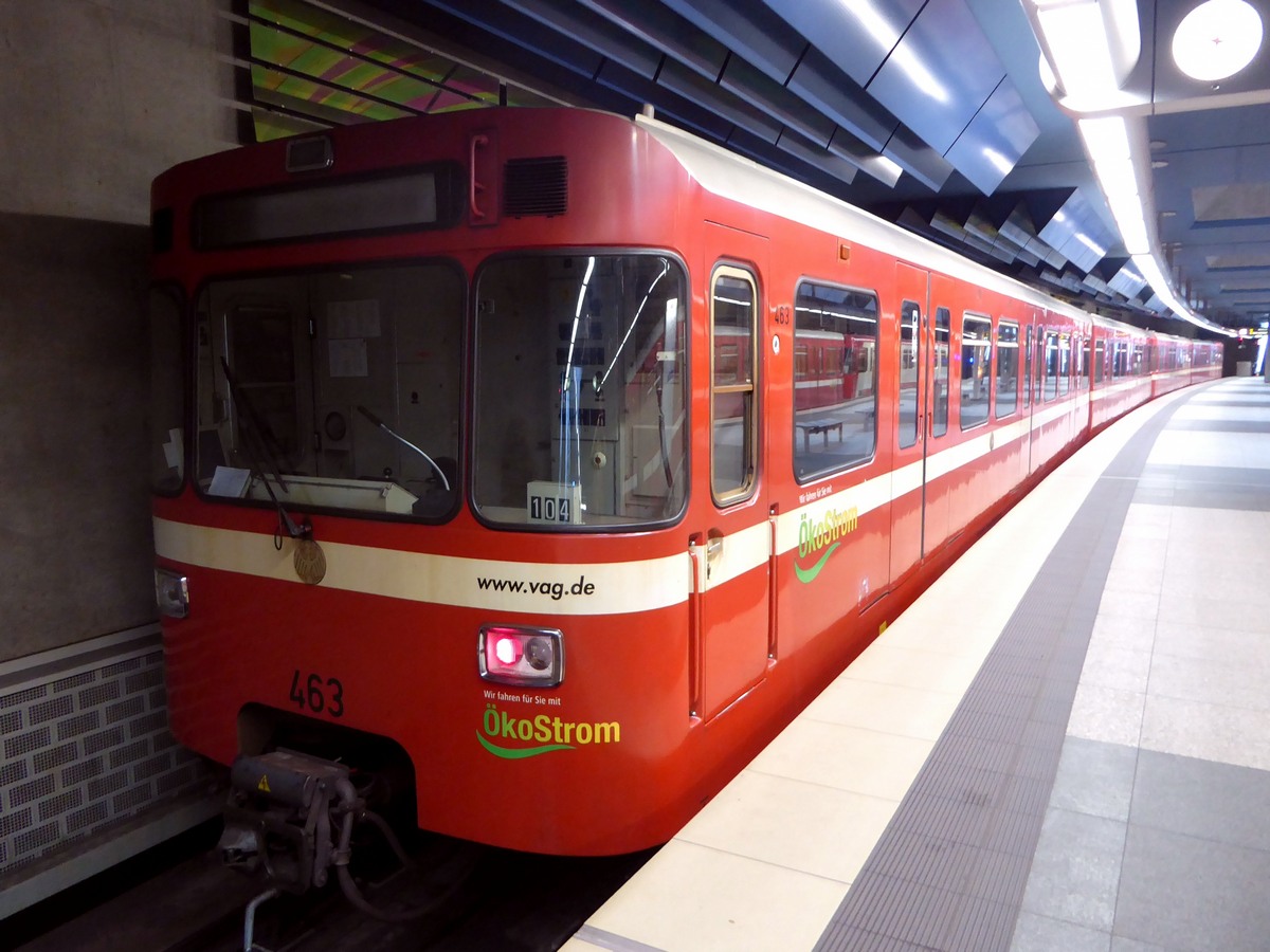 Nuremberg, VAG-Baureihe DT1 nr. 463
