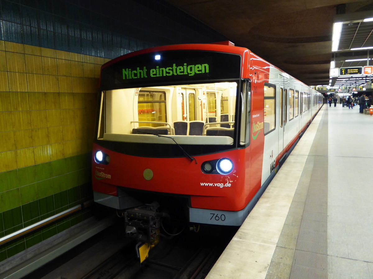 Nuremberg, VAG-Baureihe DT3 № 760