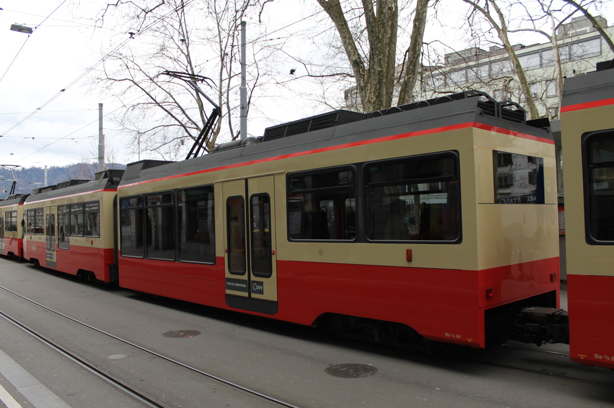 Zürich, Stadler Be 4/6 nr. 64