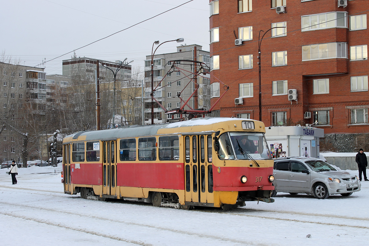 Екатеринбург, Tatra T3SU № 317