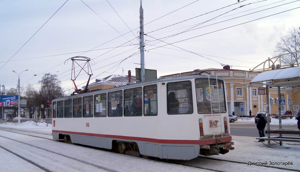 Тверь, 71-608КМ № 102; Тверь — Последние годы тверского трамвая (2017 — 2018)