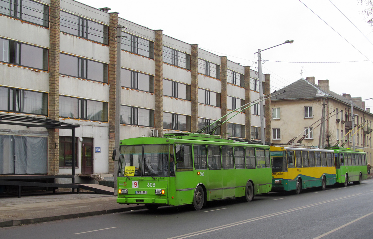 Kaunas, Škoda 14Tr89/6 Nr. 308
