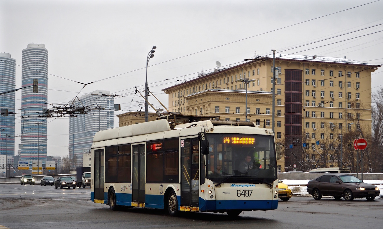 Москва, Тролза-5265.00 «Мегаполис» № 6487