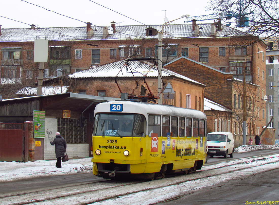 Harkiv, Tatra T3SUCS № 3085
