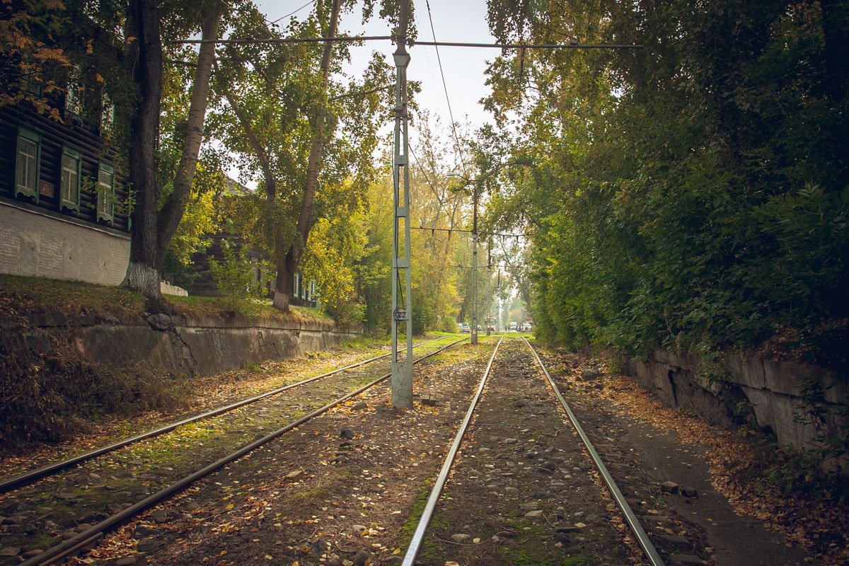 Томськ — Трамвайные линии, конечные