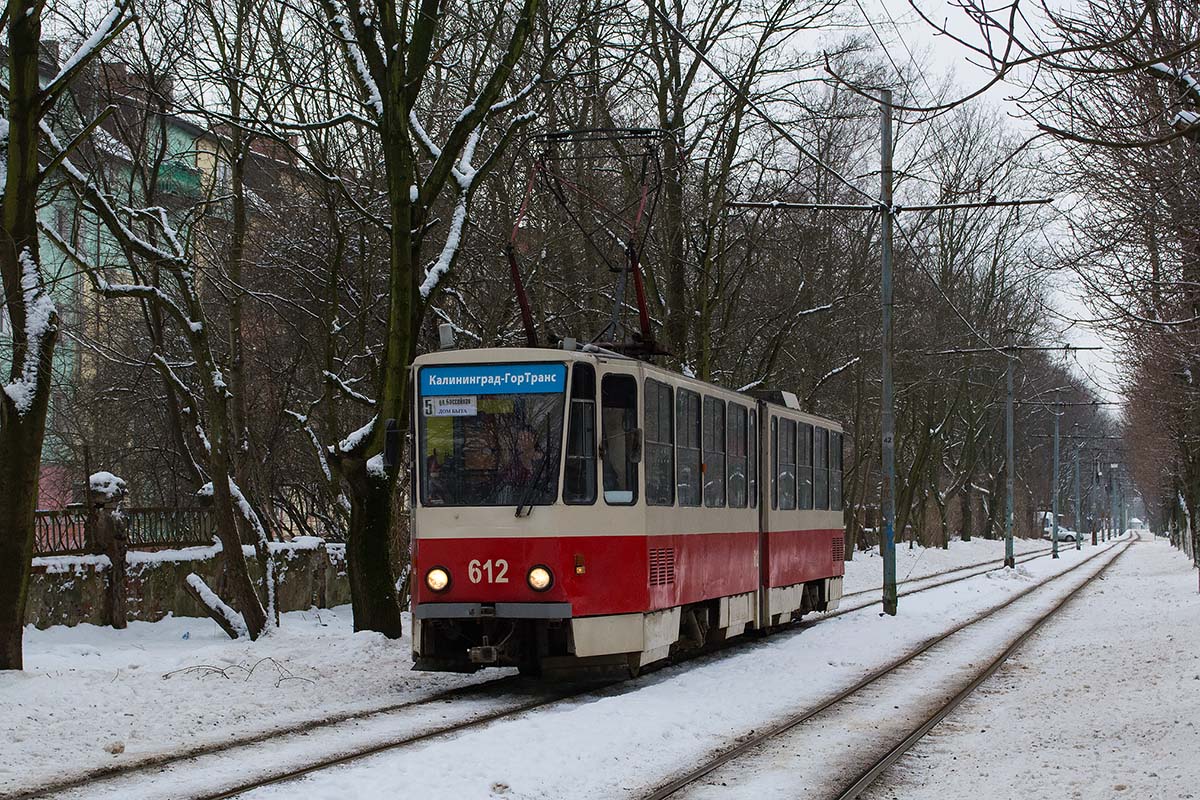 Калининград, Tatra KT4D № 612