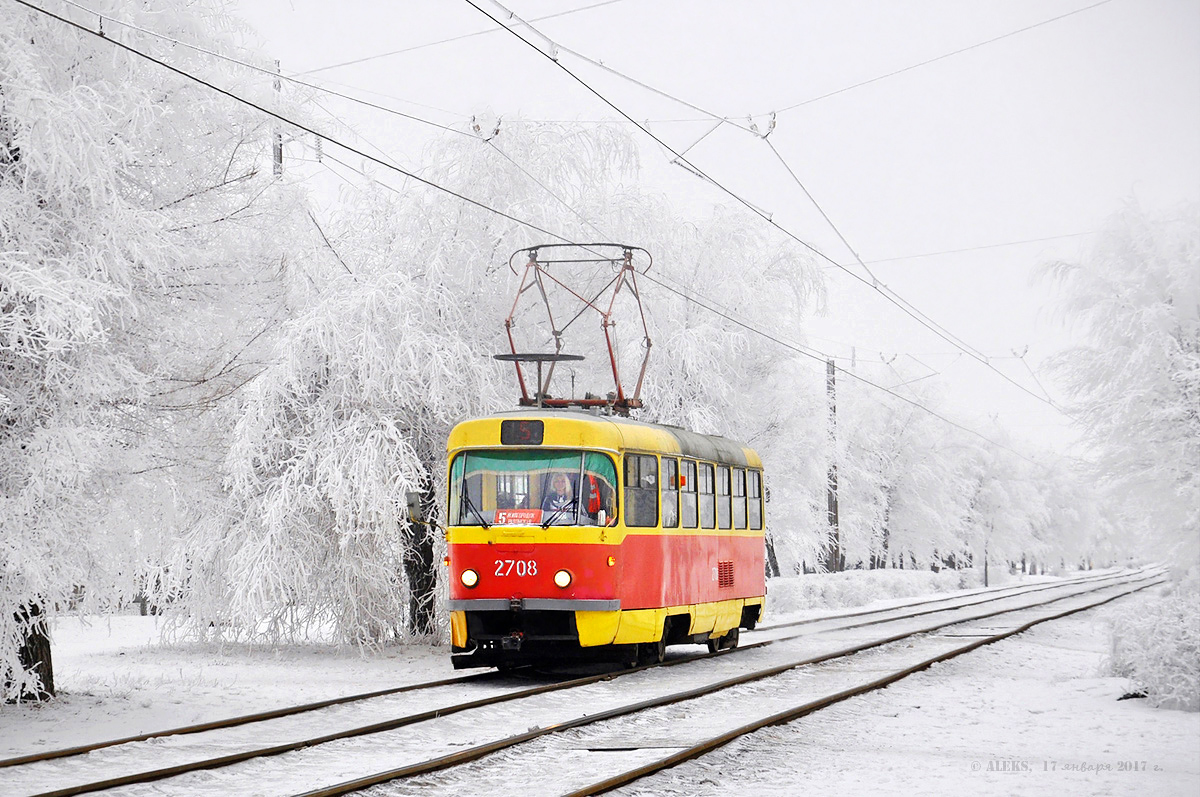 Волгоград, Tatra T3SU № 2708