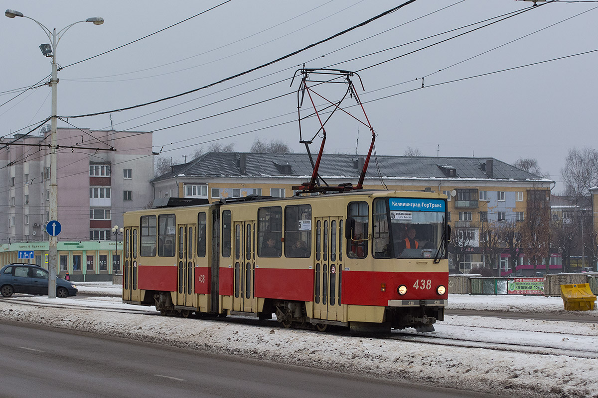 Калининград, Tatra KT4SU № 438