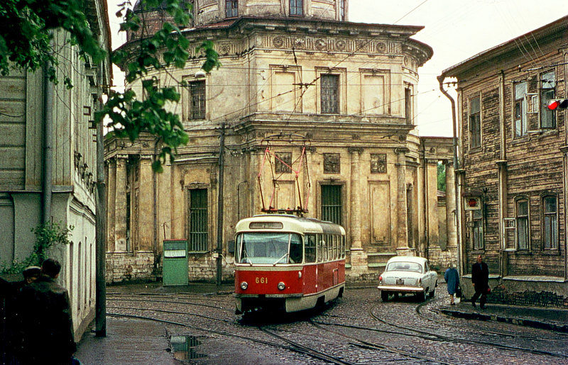 Maskava, Tatra T3SU (2-door) № 661; Maskava — Historical photos — Tramway and Trolleybus (1946-1991)