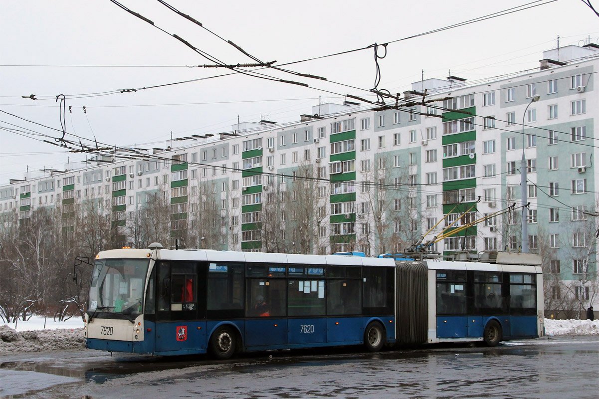 Москва, Тролза-6206.00 «Мегаполис» № 7620