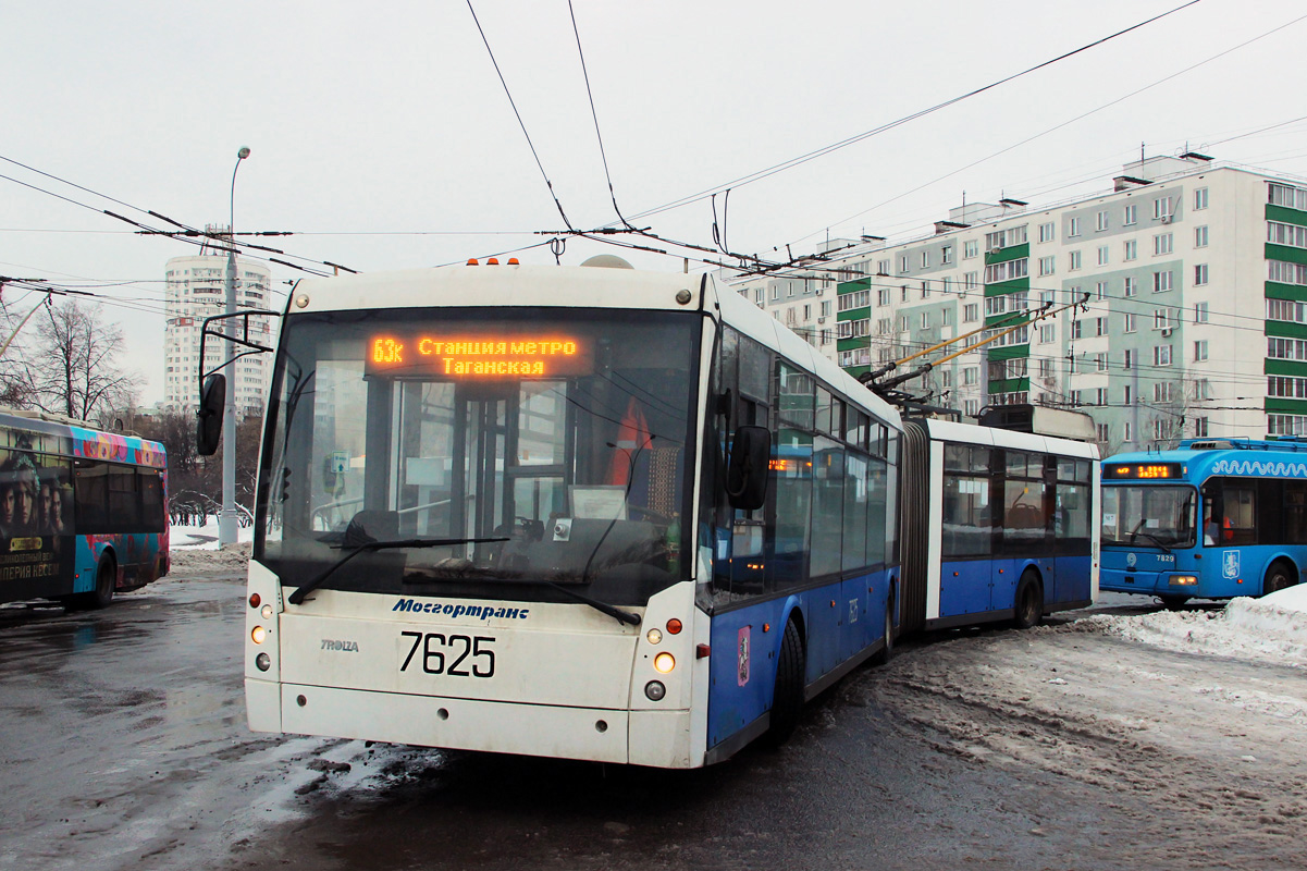 Москва, Тролза-6206.01 «Мегаполис» № 7625