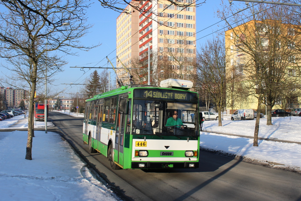 Plzeň, Škoda 14TrM — 446