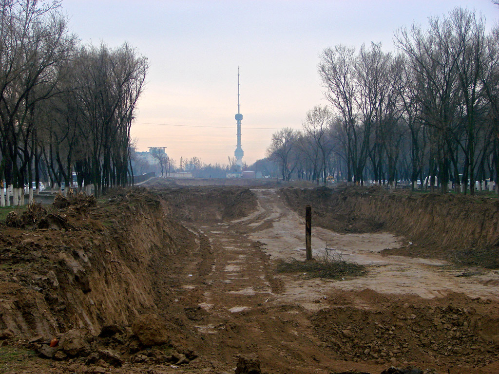 Tashkent — Subway construction