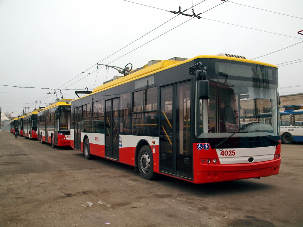 Одесса, Богдан Т70117 № 4025; Одесса — Новые троллейбусы