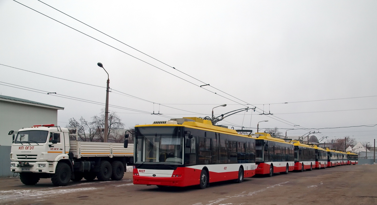 Одесса, Богдан Т70117 № 4027; Одесса — Новые троллейбусы