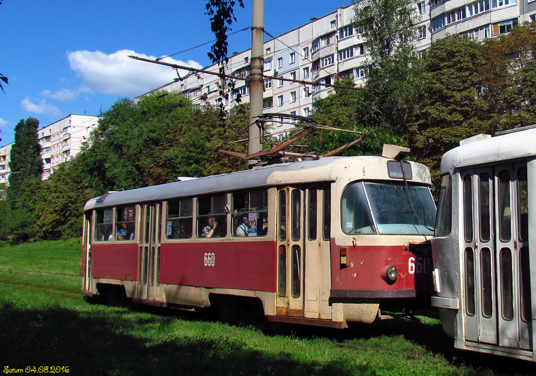 Харьков, Tatra T3SU № 660