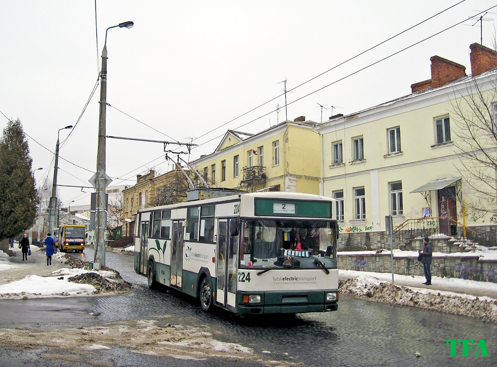 Lutsk, MPK/Jelcz 120MT № 224